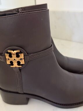 Women's Dark Brown Ankle Boots by Tory Burch size 7M